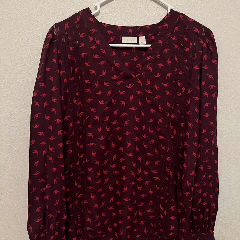 Hinge Woven women's blouse